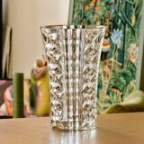 Large Reims crystal vase