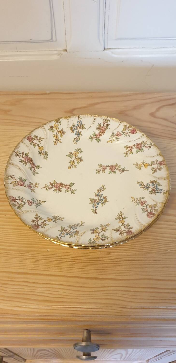 Six Louis XV plates from Sarreguemines