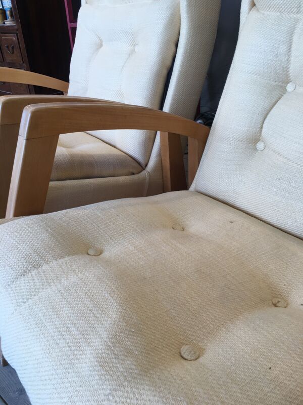Paire De fauteuils steiner