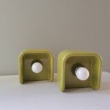 Guzzini wall lights by Makio Hasuike