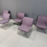 Danish arm chairs by Alfred Hofmann for Gispen/Labofa - 1970s - set of 5