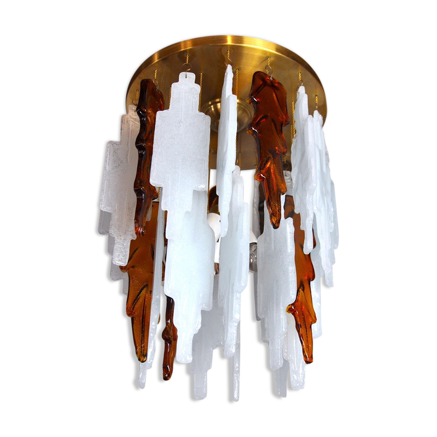 Poliarte chandelier by Albano Poli, 1970, Italy