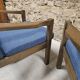 Pair of vintage 1970s armchairs