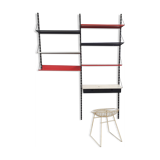 Tjerk Reijenga for Pilastro metal wall unit, The Netherlands 1950's
