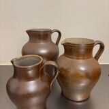 Lot of French stoneware jugs