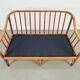 Organic Modern Bamboo and Rattan Loveseat from McGuire, 1970s