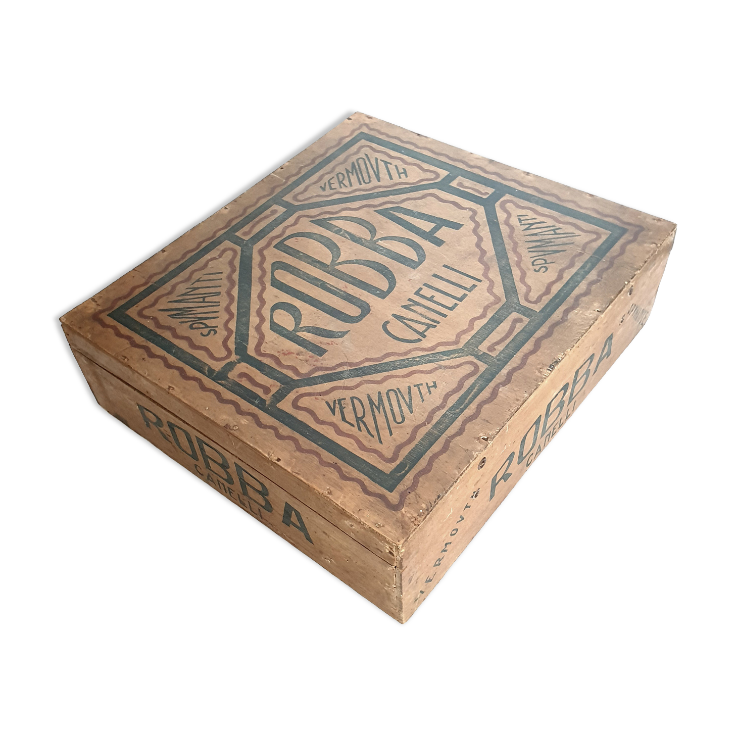 Advertising box box Liqueur Italy