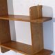 Etagere vintage scandinave en bois 1960