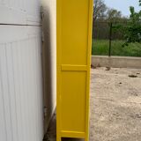 Glass-glazed Parisian wardrobe 1950