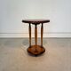 Vintage wooden side table from the 1950s – tripod – style c