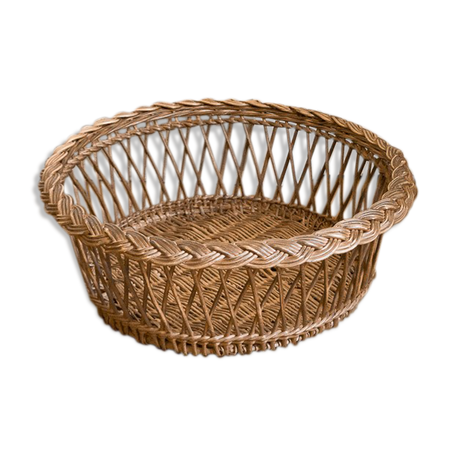 Wicker paner diameter 53 cm