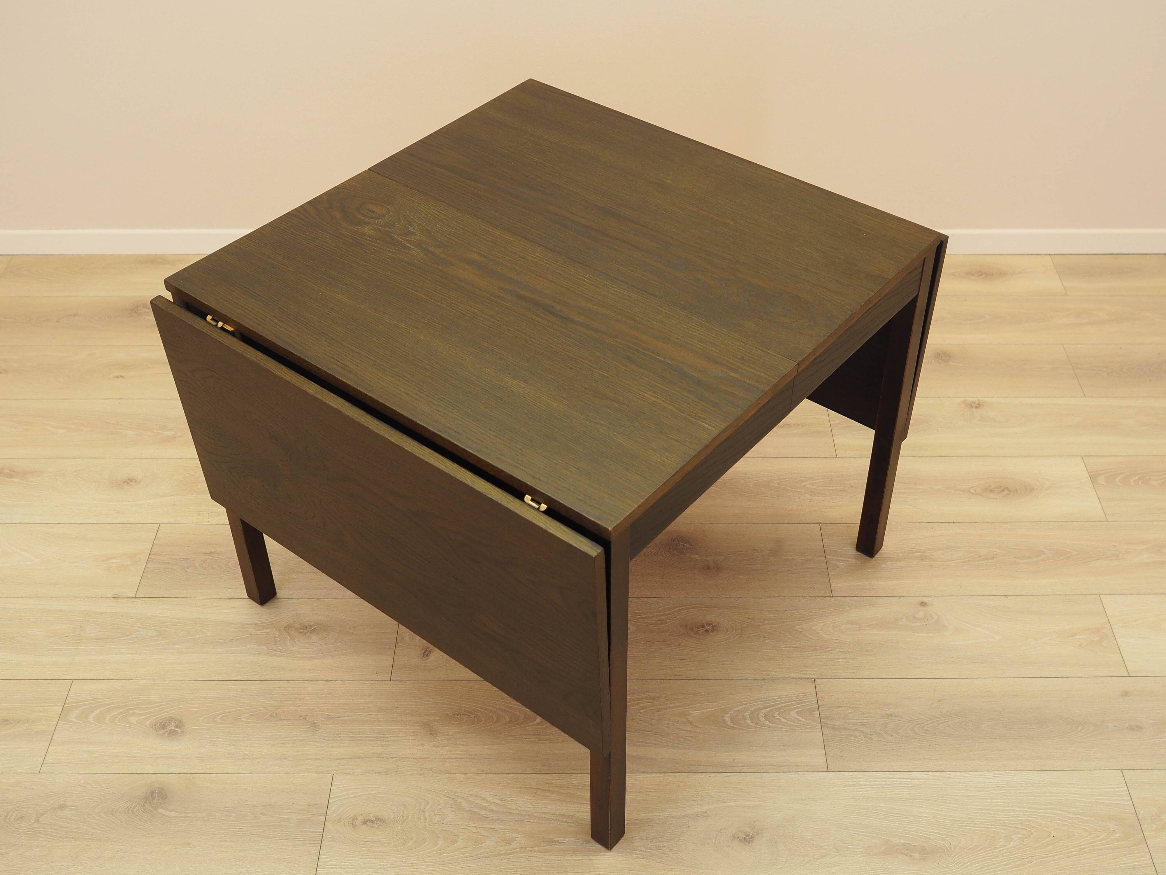 Oak table, Danish design, 1970s, made in Denmark