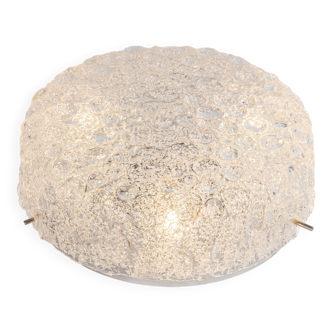 Large Murano glass ceiling light Hillebrand, Germany, 1970s.