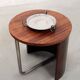 French Modernist Art Deco tubular steel side table, c. 1930s