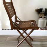 Old folding chair
