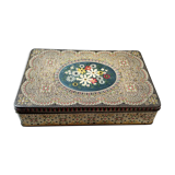 1950 painted metal box