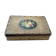 1950 painted metal box