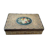 1950 painted metal box