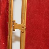 Miroir barbier triptyque doré (590*260mm)