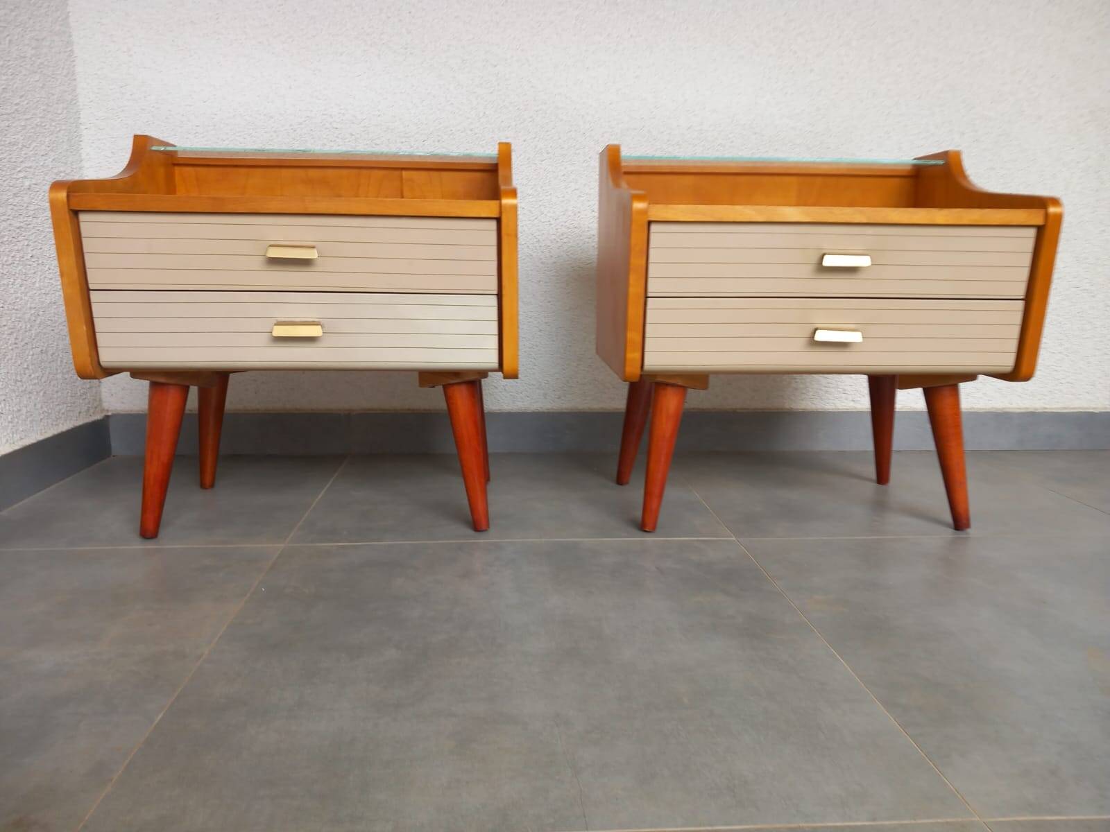 70s bedside tables Germany