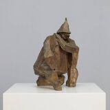 “Starke Jâan” sculpture in welded steel by Louk van Meurs, Netherlands, c. 1970s