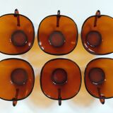 6 Vereco coffee cups