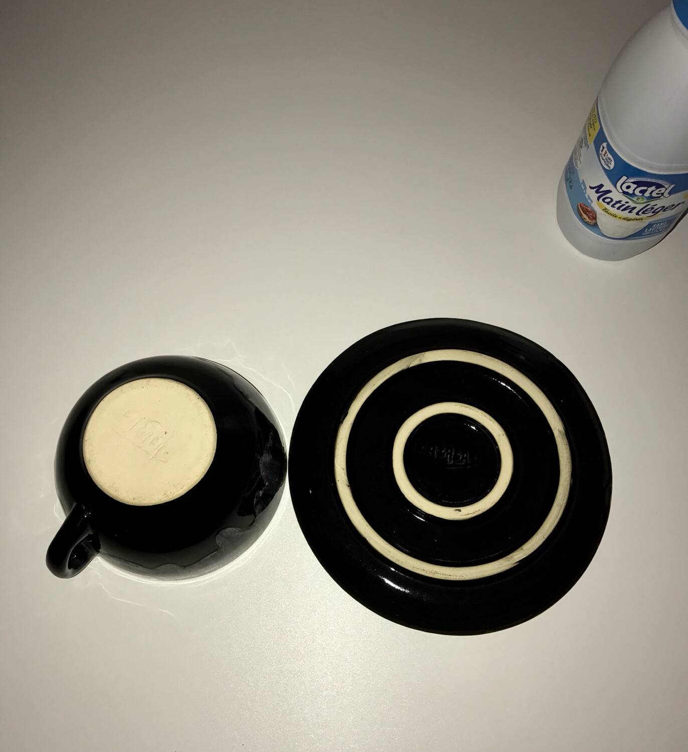 Cup, bowl and plate saucer set