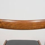 Danish Dining Chairs by Ole Wanscher for Poul Jeppesens Furniture Factory.