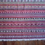 Handmade Indian Kilim 200x142cm