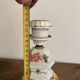 Old Porcelain Lamp Rodez Floral Decor Vintage Table Base Vintage