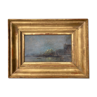 Ancient painting - Venice and its lagoon