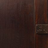 French 16th Century Antique oak hand carved wardrobe