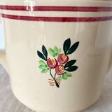 Old teapot in Gien earthenware