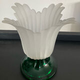 Vintage glass paste vase