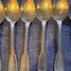 12 silver-plated soup spoons