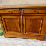 Louis-Philippe sideboard, late nineteenth, walnut