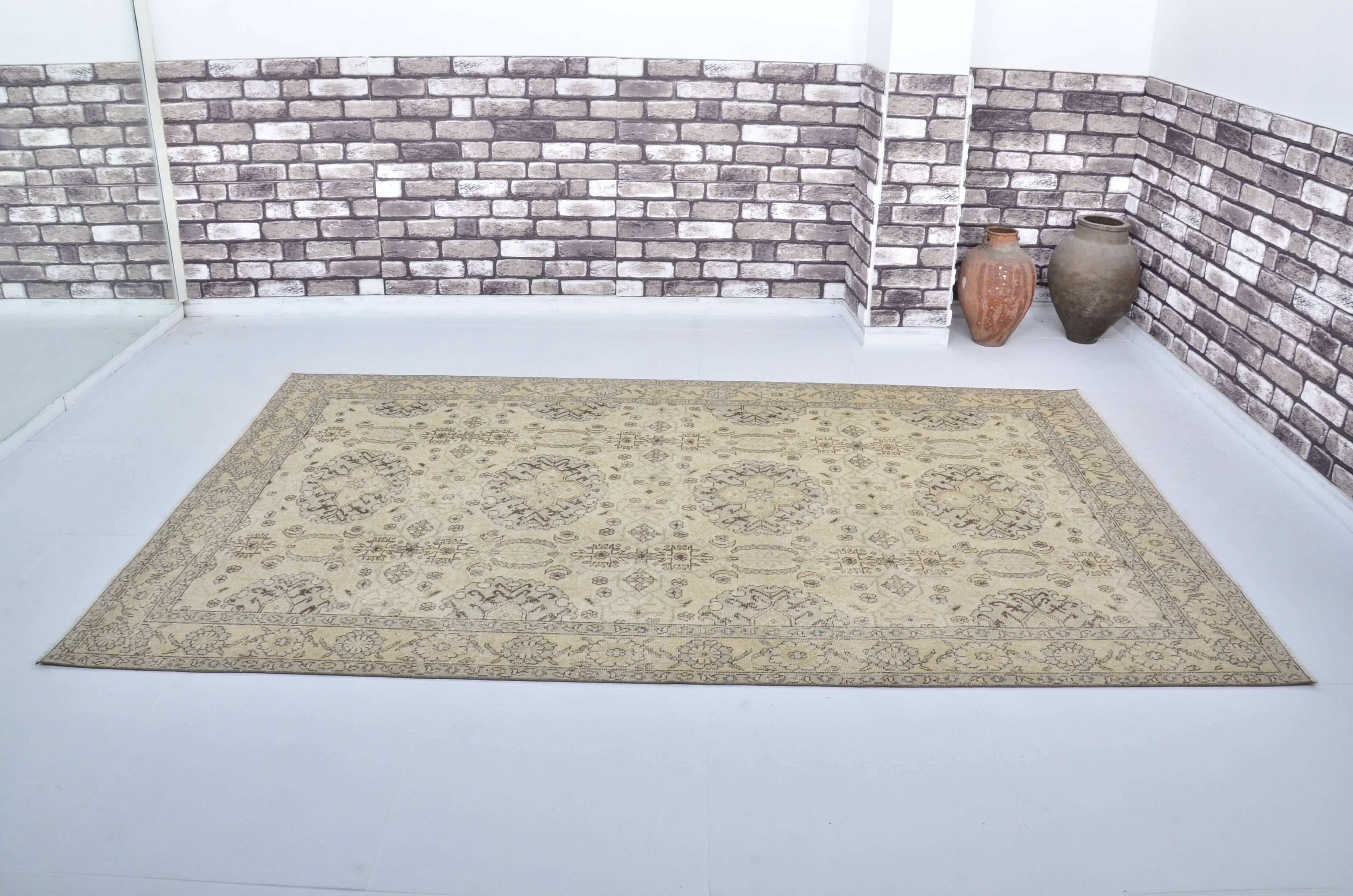 Tapis vintage turc Oushak sku 3204