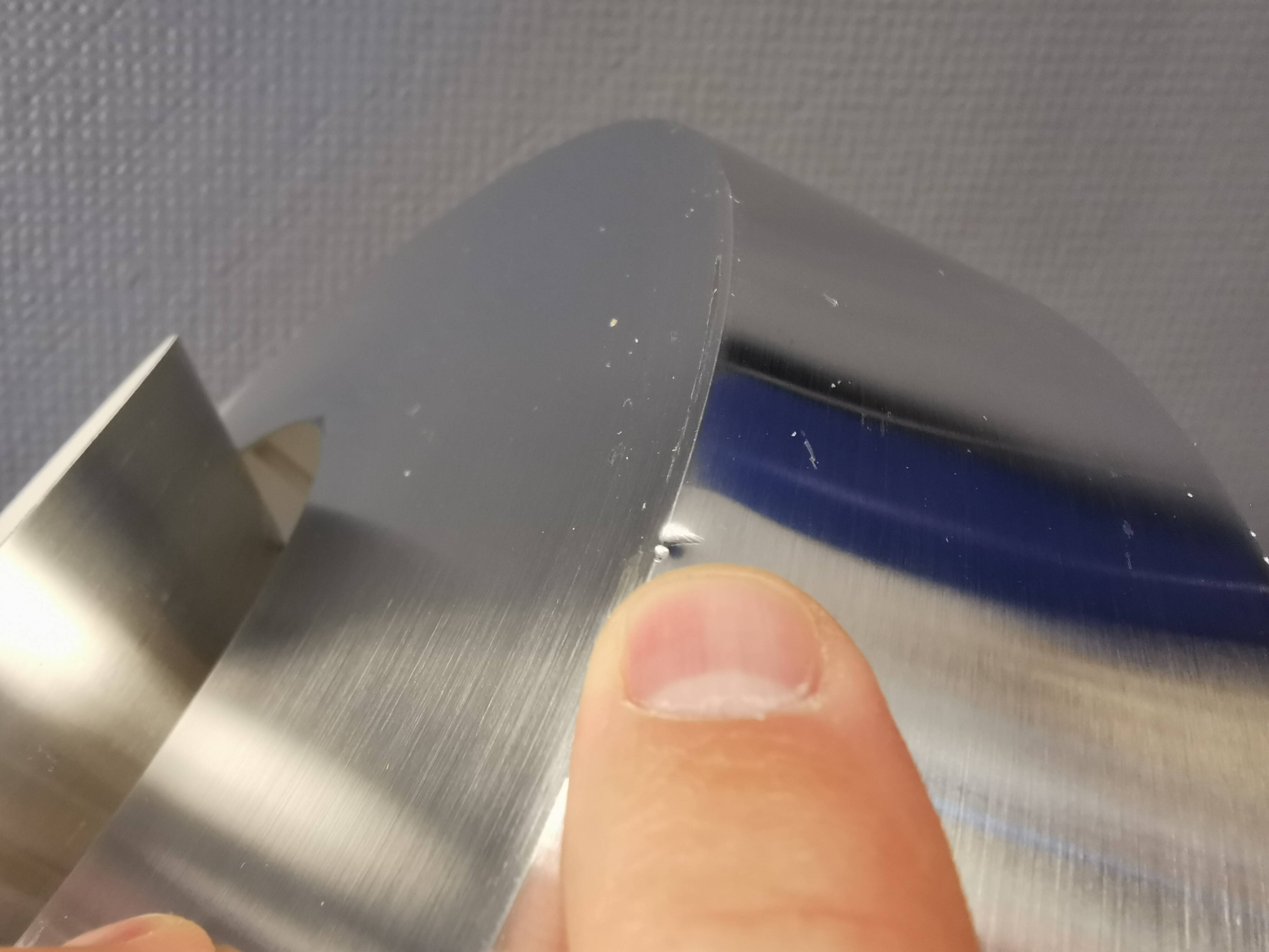 Jo Hammerborg hanging lamp in aluminium designed in 1963. Model Nova