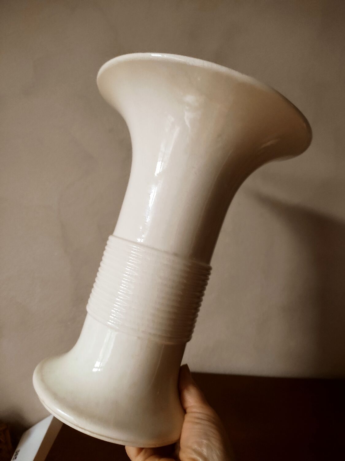 Faience art deco vase by Charolles