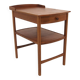 "Birgitta" bedside table in mahogany, Carl Malmsten, Sweden, 1960