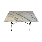 Table bistrot en marbre