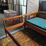 Scandinavian teak bed
