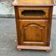 Louis XIV solid oak commode confiturier from the 20th century, 63x50cm.
