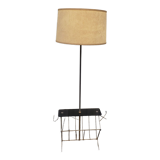 Floor lamp year 60 magazine holder
