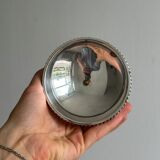 set of 2 antique candle holders