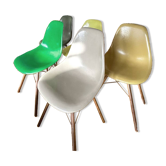 5 chaises originales EAMES - HERMANN MILLER 1950