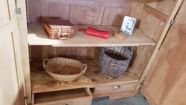 Old art-deco wardrobe