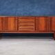 Low Enfilade in Rosewood by Johannes Andersen for Uldum Møbelfabrik, 1960s