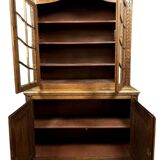 Dutch oak bookcase buffet in the 18th century style