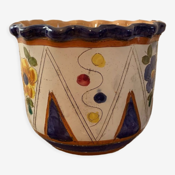 Ceramic pot pot, Spain, 1960s.